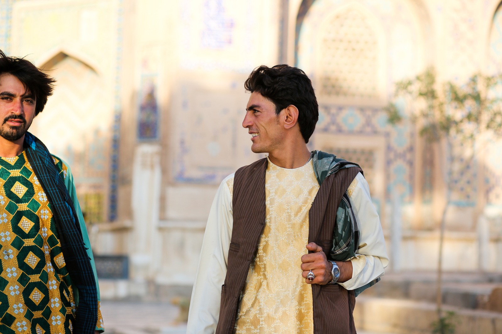 Photo of a smiling man in Herat