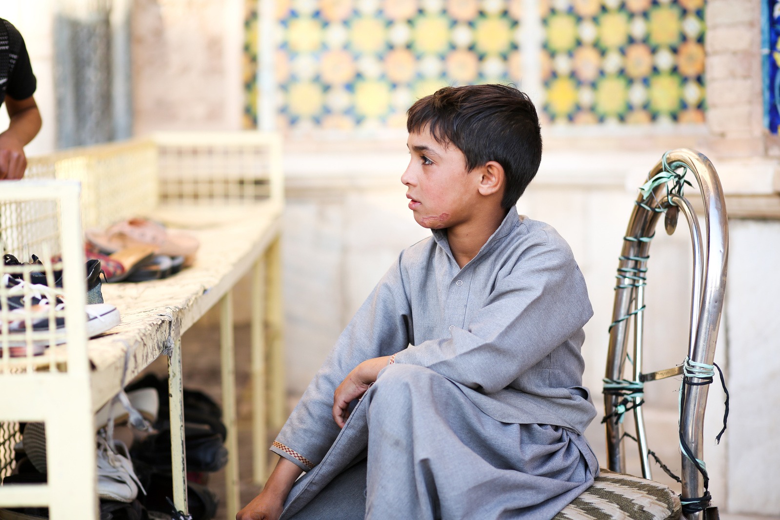 Photo of a boy in Herat