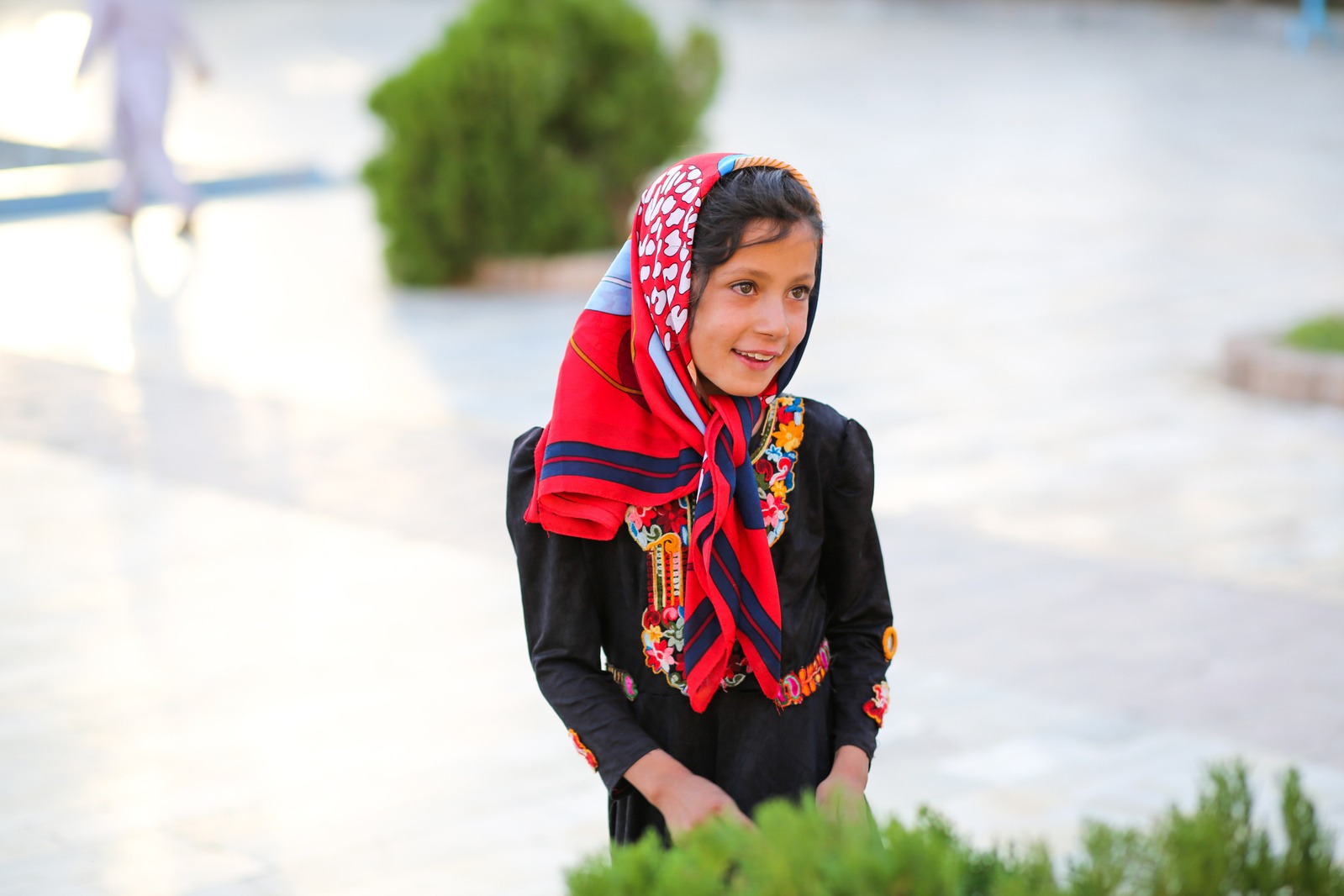 Photo of a girl in Herat